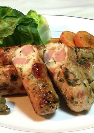 【ダイエット飯】鶏ムネ肉のサルシッチャ-レシピのメイン写真