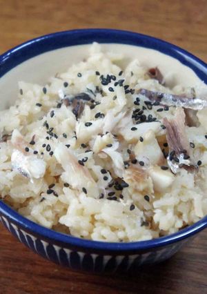 焼きあご（とびうお）の炊き込みご飯-レシピのメイン写真
