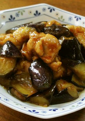 茄子と鶏肉のオイスター炒め-レシピのメイン写真