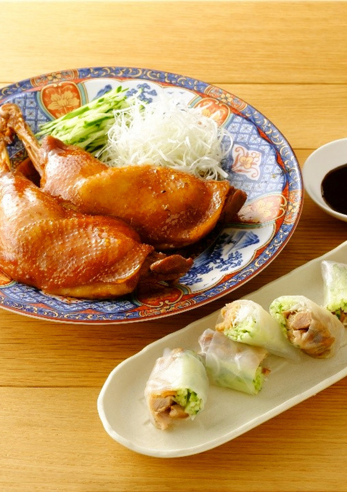 錦爽名古屋コーチンの中華風煮込み生春巻き-レシピのメイン写真