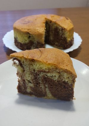マーブルケーキ-レシピのメイン写真