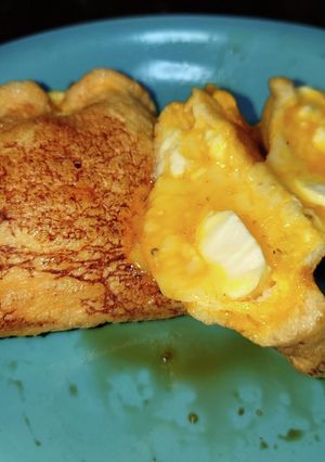 濃厚!卵黄チーズ油揚げ-レシピのメイン写真
