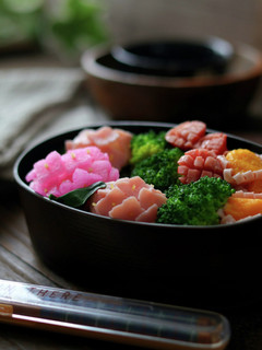 紫陽花(あじさい)弁当♪キャラ弁-レシピのメイン写真