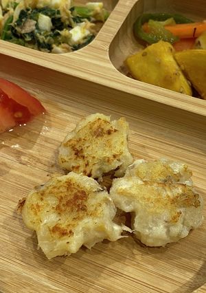 簡単幼児食！お魚と豆腐のハンバーグ風-レシピのメイン写真