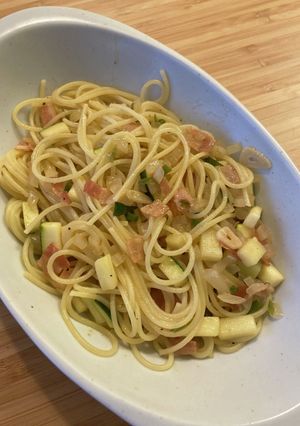 ズッキーニと青唐辛子のパスタ-レシピのメイン写真