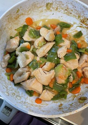 鶏胸肉の塩だれ炒め-レシピのメイン写真