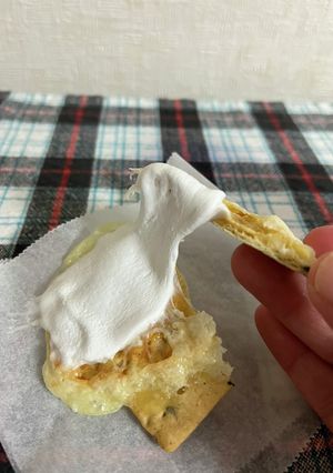 マシュマロチーズクラッカー-レシピのメイン写真