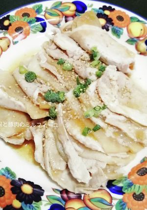 豚肉と大根で重ね蒸し、ミルフィーユに-レシピのメイン写真