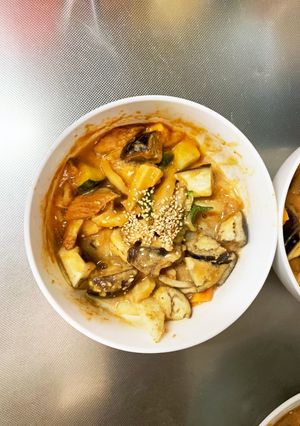 肉無チクワ洋風さっぱり親子丼味野菜炒め-レシピのメイン写真