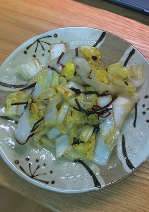 ピリ辛！簡単やみつき白菜-レシピのメイン写真