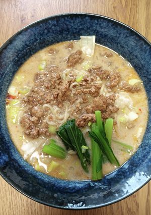 ごま香る豆乳担々麺!-レシピのメイン写真