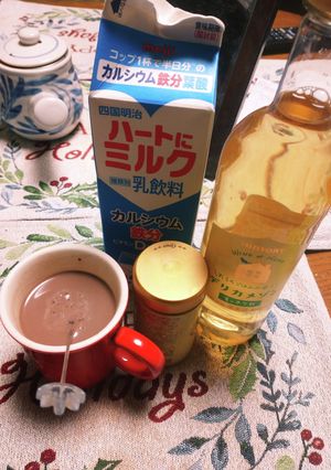 眠れない時にも！ココアに白ワイン少々-レシピのメイン写真