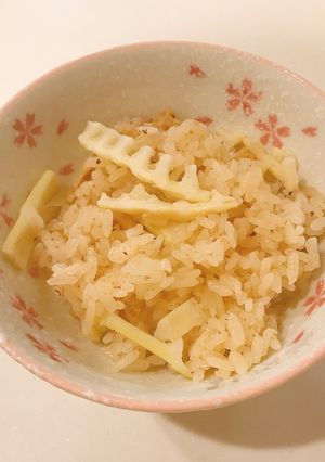 幼児食☆茅乃舎だしで♪たけのこごはん-レシピのメイン写真