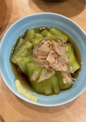 レンチンで長茄子のお浸し-レシピのメイン写真