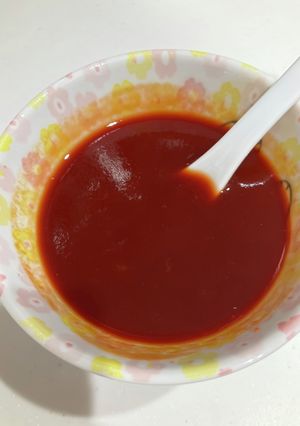 材料3つ無添加お好み焼きソース-レシピのメイン写真