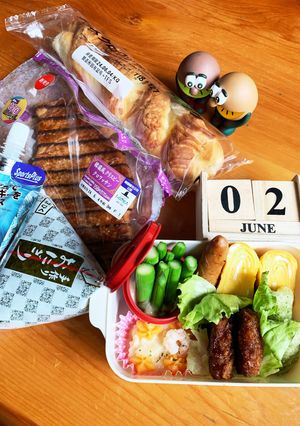 小五次女　お弁当6/2-レシピのメイン写真