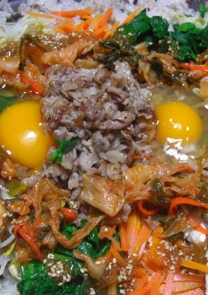 ホットプレートビビンバ-レシピのメイン写真
