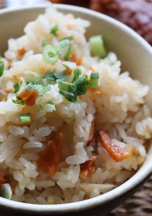 鮭とば炊き込みご飯-レシピのメイン写真