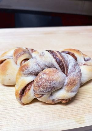 もちもちクルクルチョコパン-レシピのメイン写真