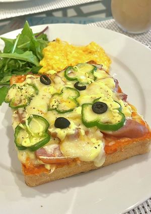 喫茶店超え☆本当に美味しいピザトースト-レシピのメイン写真