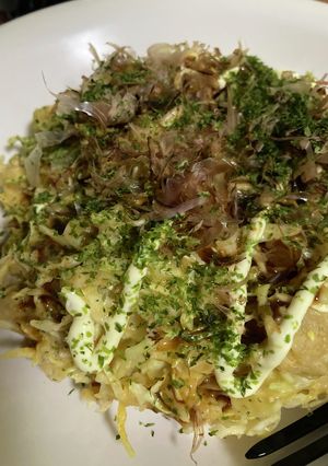 オートミールキャベツお好み焼き風-レシピのメイン写真
