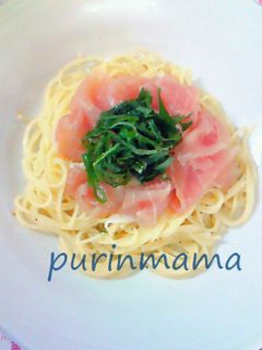☆簡単^^生ハムDE冷製パスタ☆-レシピのメイン写真