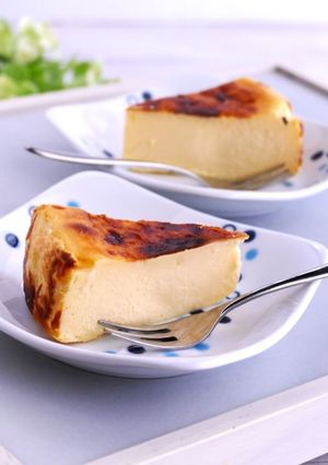とろ~りバスクチーズケーキ-レシピのメイン写真
