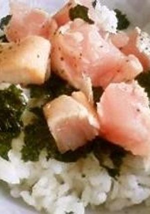 簡単！お肉みたいなびんとろ丼-レシピのメイン写真
