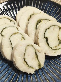 柚子胡椒と大葉のしっとり鶏ハム-レシピのメイン写真