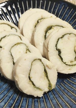 柚子胡椒と大葉のしっとり鶏ハム-レシピのメイン写真