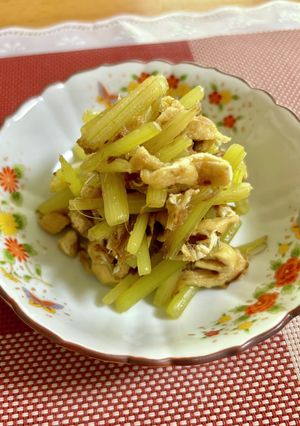 ふきと油揚げのおかか煮♪-レシピのメイン写真