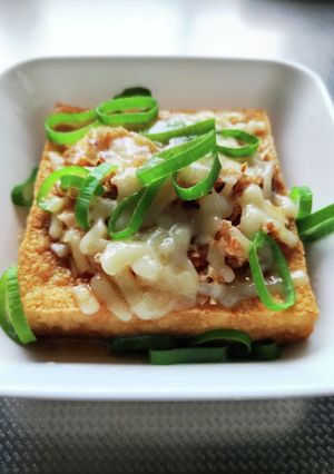 手間も洗い物も少ない！厚揚げチーズ☆-レシピのメイン写真