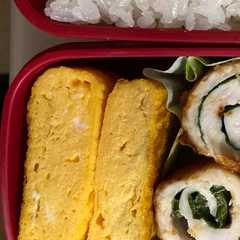 รูปของ お弁当の卵焼き（2日分）