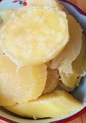 砂糖なしで簡単美味！さつまいものレモン煮-レシピのメイン写真