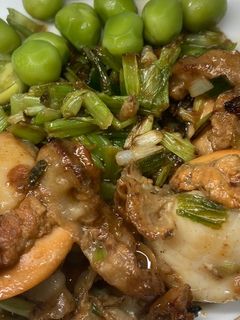 酒のつまみ ホタテとネギの酒炒め 243-レシピのメイン写真