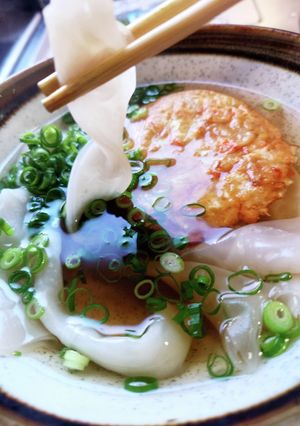 モチモチ☆ライスペーパー太うどん-レシピのメイン写真