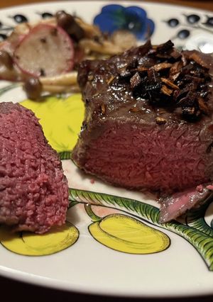 Meater+とオーブンで作るステーキ-レシピのメイン写真
