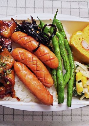 ★高校生息子のお弁当★176-レシピのメイン写真