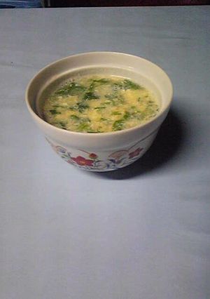簡単☆ほうれん草とネギの卵スープ-レシピのメイン写真