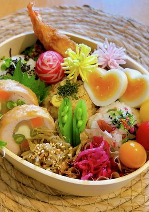 開花宣言　揚げ花-レシピのメイン写真