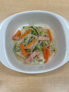 電子レンジで作る!春雨サラダ-レシピのメイン写真