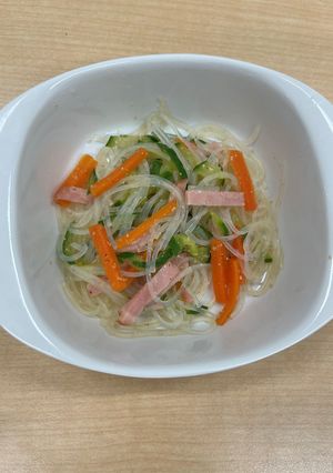電子レンジで作る！春雨サラダ-レシピのメイン写真