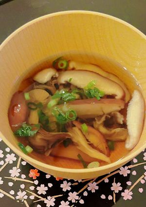 きのこ昆布茶スープ-レシピのメイン写真