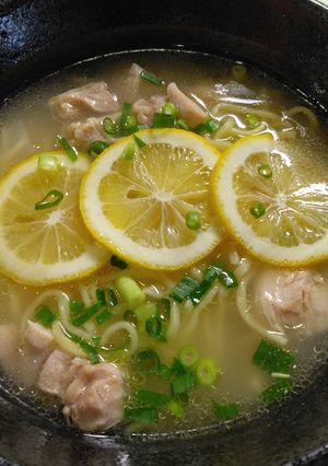 【美人レシピ】鶏レモンラーメン-レシピのメイン写真