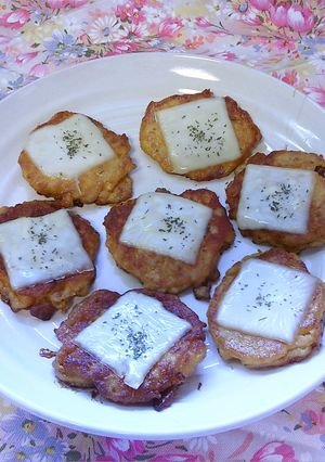 豆腐のてりやきチーズバーグ-レシピのメイン写真