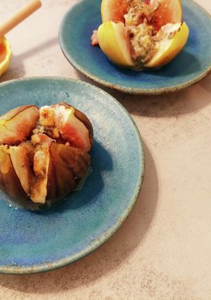 まるごといちじくの生ハムブルーチーズ焼き-レシピのメイン写真