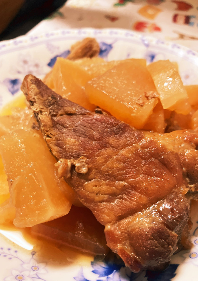 炊飯器で豚肩ロースと大根の煮物-レシピのメイン写真