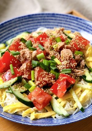 ボリューム素麺-レシピのメイン写真