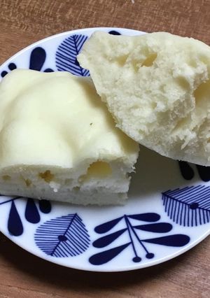 発酵なし・電子レンジふわふわマントウ-レシピのメイン写真