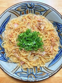 相葉マナブ☆究極の納豆パスタ-レシピのメイン写真